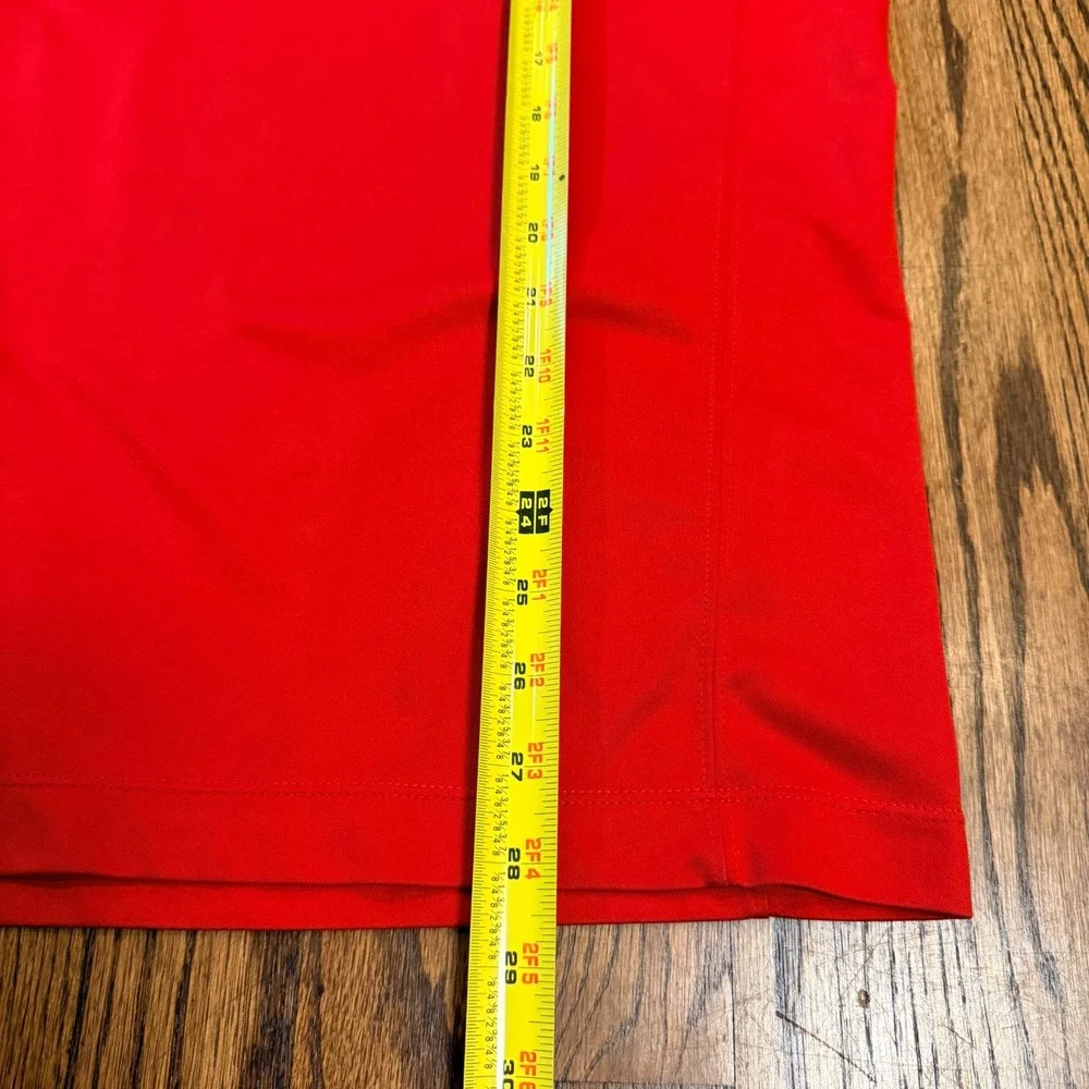 Nike‎ Golf Tour Performance Dri-FIT Polo Shirt Mens Large Red